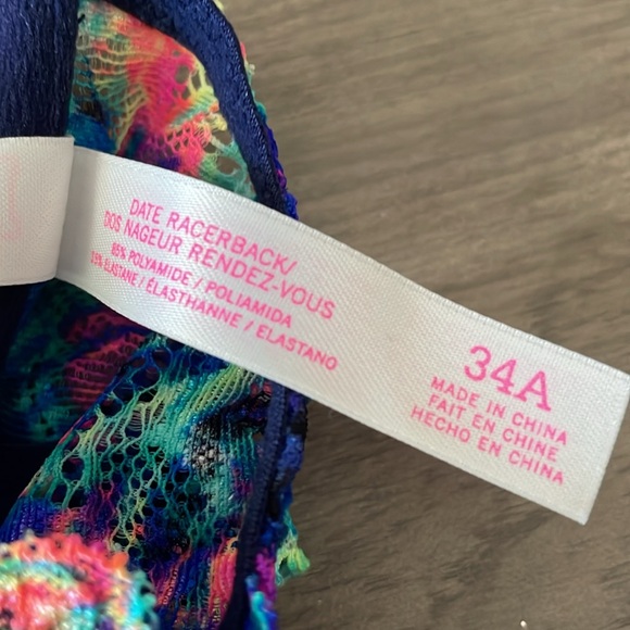 Victoria’s Secret “Date” Racerback Pushup Bra- 34A - Picture 3 of 4